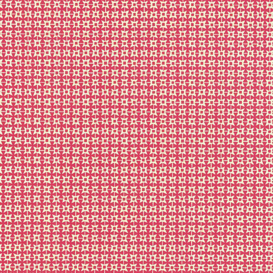 Red Geometric Star Print Italian Paper ~ Carta Varese Italy